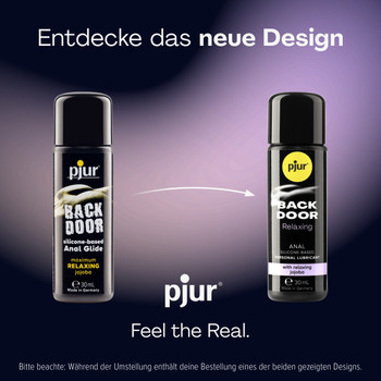 Pjur Back Door Silicone Based Anal Glide Lubricants | For comfortable anal sex Lube | 30 ml | extra-long lubrication 