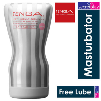 Tenga Soft Case Cup Gentle  | Male Masturbator Stroker | Stimulation Handjob Sex Toy