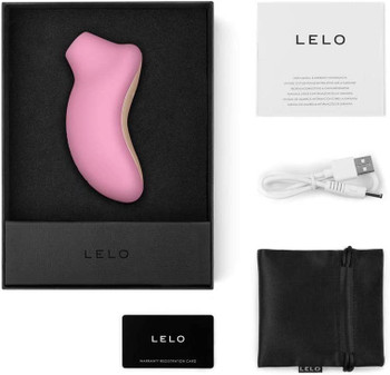 LELO SONA Cruise - Pink Sonic Massager | Clitoral Stimulator Vibrator | Woman Orgasm Sex Toy