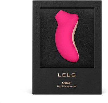 LELO SONA - Cerise Sonic Massager | Clitoral Stimulator Vibrator | Woman Orgasm Sex Toy