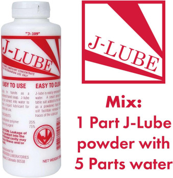 J Lube Powder 284g | Veterinarian Lubricant Water Based For Veterinary Use Only