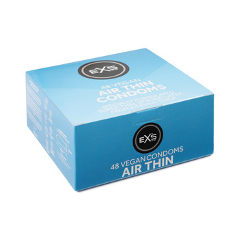 Exs Air Thin Condoms | Box of 48 | 0.045 mm Thickness | Ultra Sensitive Latex