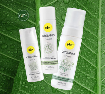 Pjur Organic Fresh Refreshing Care Foam 150 ml | Natural Vegan Soothing Skin