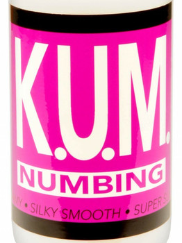 K.U.M Water Based Numbing Spunk Lube 250ml Male Anal Cum White Lubricant