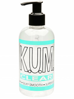 K.U.M Water Based Clear Lube 250ml Silky Smooth Spunk Male Anal Cum Lubricants