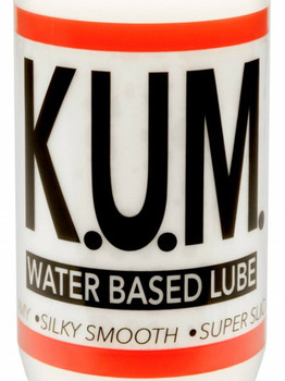 K.U.M Water Based White Silky Smooth Spunk Lube 250ml Male Anal Cum Lubricants