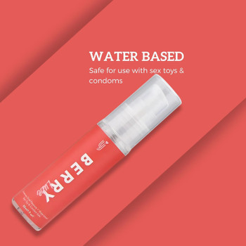 Loving Joy Strawberry Flavoured Lubricants 30ml | Water Based For Travel Lube