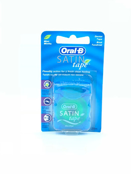 144 x Oral B Satin Tape Mint 25m/27yd, Wholesale Bulk Pack