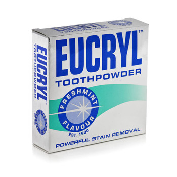 Eucryl Toothpowder Freshmint Stain Removing 50g