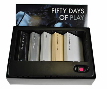 Fifty Days of Play Adult Board Game | Sexy Naughty Fantasy Couple Bedroom Game | Romantic Gift