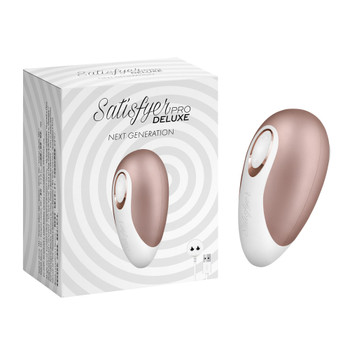 Satisfyer Pro Deluxe Clitoral Suction Stimulator Vibrator | Women Orgasm Stimulation | Sex Toy