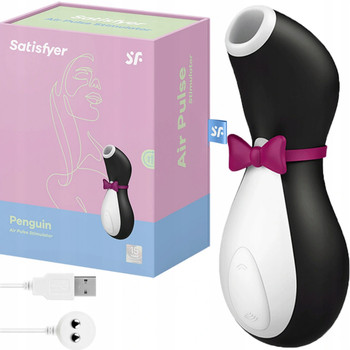 Satisfyer Pro Penguin Clitoral Suction Vibrator | Stimulating Air Pulse Stimulator | Sex Toy