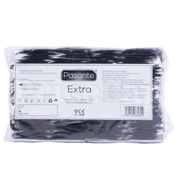 144 x Pasante Extra Safe Condoms | Extra Thick Extra Lube | Wholesale Bulk Pack