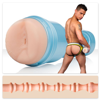 Fleshlight Fleshjack Boys Brent Everett Butt - Male Masturbator Anal Stroker Sex Toy 