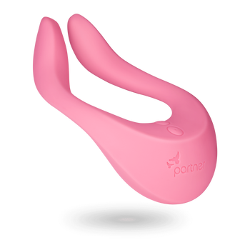 Satisfyer Partner Multifun 2 Couple Vibrator | Couples or Solo Orgasm Fun | Sex Toy  Pink