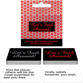 Let's Fool Around  Adult Card Game | Foreplay Fantasy Fun Naughty Couple Fun | Romantic Gift