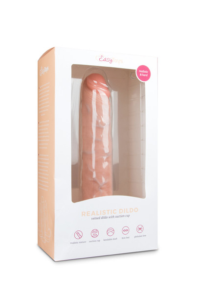 EasyToys Realistic Dildo 11" Inch | 28.5 cm | Suction Cup | Strap-On | Sex Toy Dildo