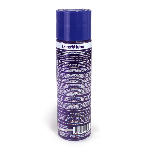 Skins Superslide Silicone Based Lubricant Lube 130ml