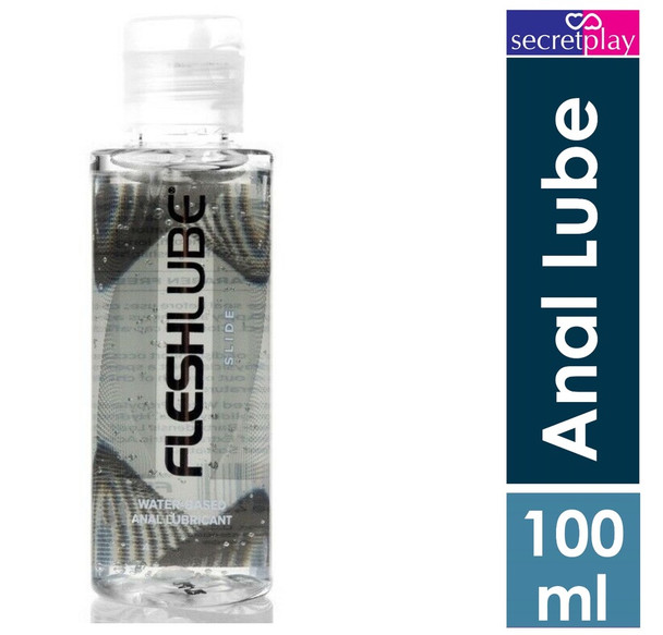 Fleshlight Fleshlube Slide Water-Based Anal Intercourse Lube 100ml Lubricant