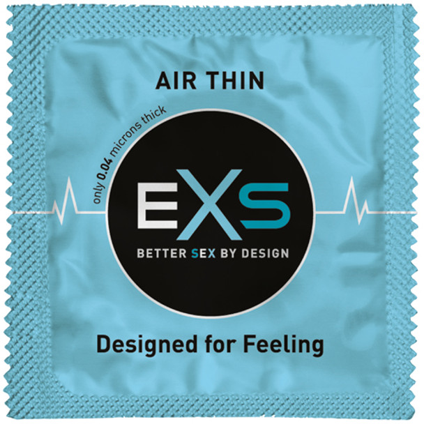 100 x Exs Air Thin Condoms - Thinest Condoms Bulk Wholesale Pack