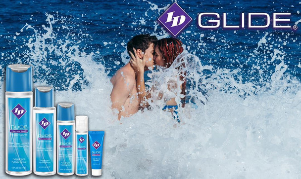 2 x ID Glide Water Based Lube Lubricants Natural Feel Lubes 250ml | 8.5 Fl oz