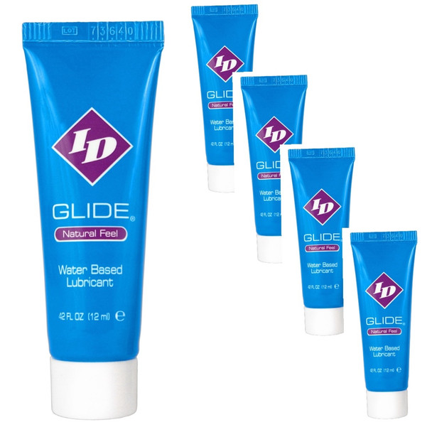 100 x ID Glide Natural Feel Lube 12Ml - Water Based Lubricants Wholesale Bulk