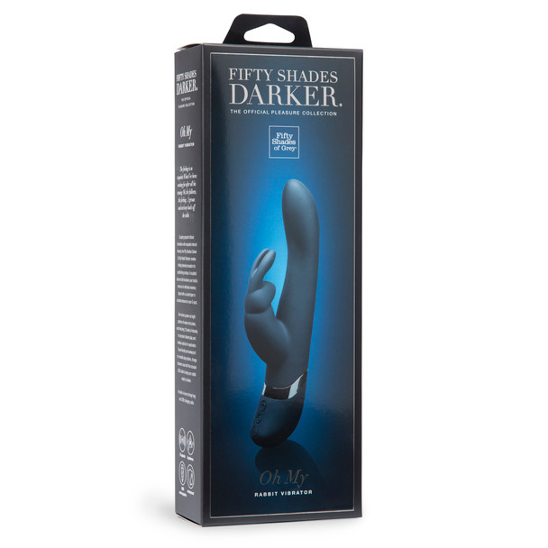  Fifty Shades of Grey Darker Oh My Rabbit Vibrator Rechargeable Vibrating Sex Toy 