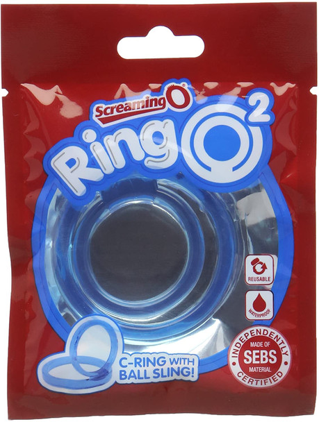 Screaming O Ring O2 Penis Cock Ring | With Ball Sling | Firmer Harder Penis Erections