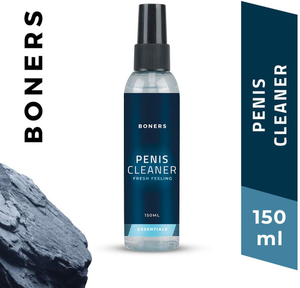 Boners Penis Cleaner Hygiene Wash Intimate Gel For Men 150ml Antibacterial Spray