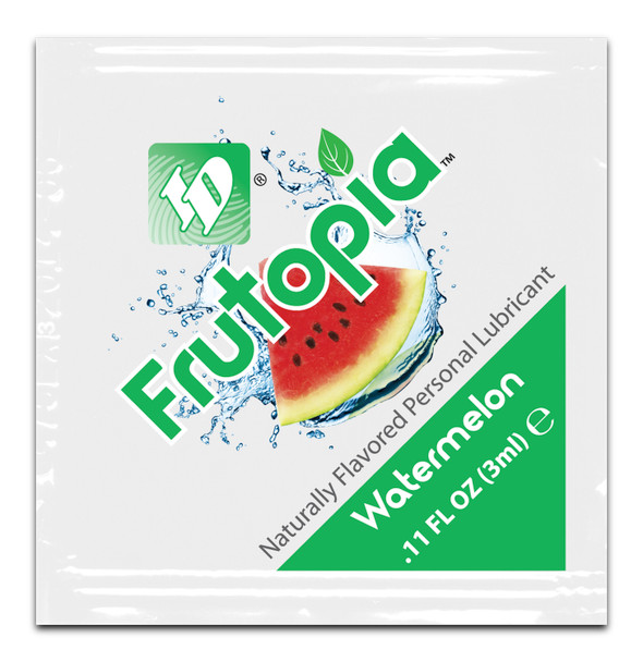 100  x ID Frutopia Fruit Flavoured Lube 4ml Sachets Strawberry Cherry Mango Passionfruit Watermelon Banana Lubricants