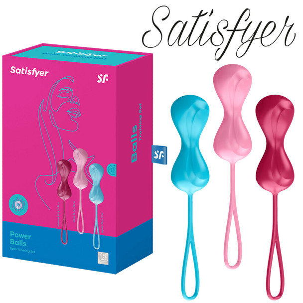 Satisfyer Power Balls | Jiggle Kegel Muscles Pelvic Floor Training Exerciser Balls