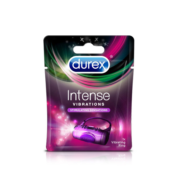 Durex Intense Vibrations Cock Ring | Stimulating Sensation Penis Ring Sex Toy