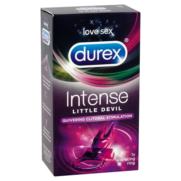 Durex Intense Little Devil Vibrating Cock Penis Ring Clitoral Stimulation |  Penis Vibrating Ring Sex Toy