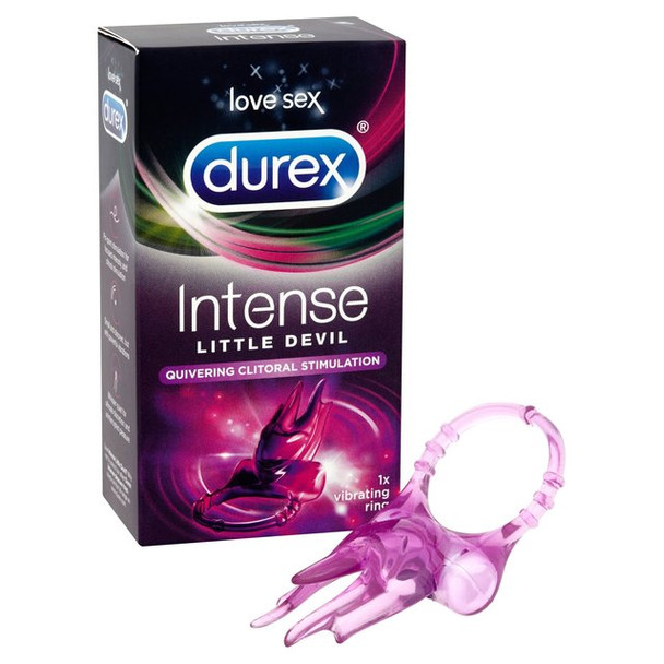 Durex Intense Little Devil Vibrating Cock Penis Ring Clitoral Stimulation | Penis Vibrating Ring Sex Toy