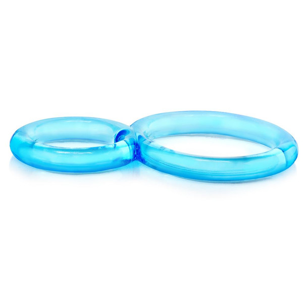 Screaming O Ofinity Penis Cock Ring | Blue | One Size Fit Most Snug Fit Testicles