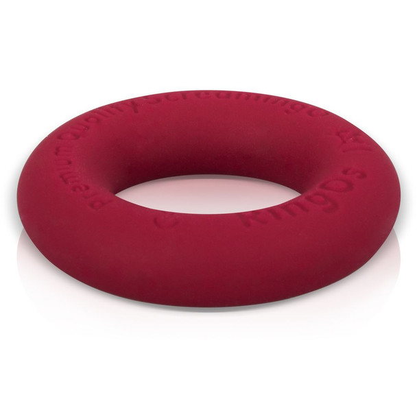 Screaming O RingO Ritz Cock Penis Ring Liquid Silicone | 3x Stretch Comfort Fit | Red