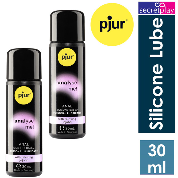 2 x Pjur Analyse Me Relaxing Silicone Anal Glide Lubricants | Anal Lube | 30 ml