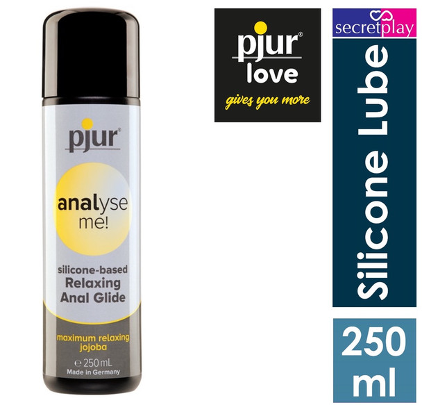 1 x Pjur Analyse Me Relaxing Silicone Anal Glide Lubricants | Anal Lube | 250 ml