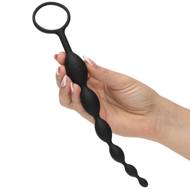 Fifty Shades of Grey Pleasure Overload Set | Anal Beads | Butt Plug | Vibrating Anal Sex Toys Gift Set