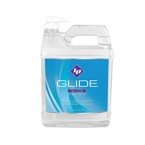 ID Glide Water Based Lube Lubricants | Natural Feel Lubes 3.8L / 1 Gallon