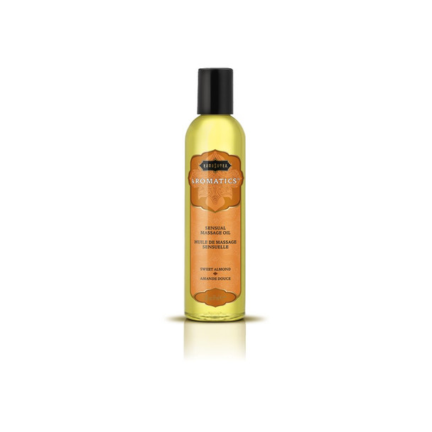 KamaSutra Aromatic Sensual Massage Oil | Sweet Almond | 59 ml | Ultra Moisturizing & Silky Smooth Body Massage