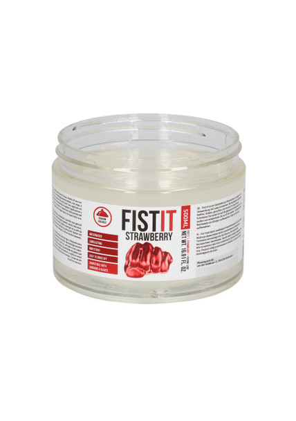 Pharmquests Fist It Extra Thick Strawberry 500 ml Gel | Fisting Anal Sex Penetration Lube