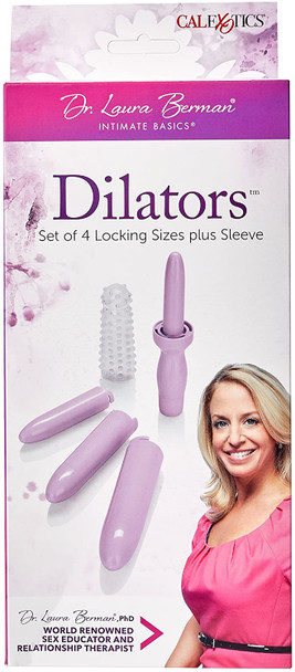 CalExotics Dr Laura Berman Dilators  | Set of 4  | Training Pelvic Floor Vaginal Muscles