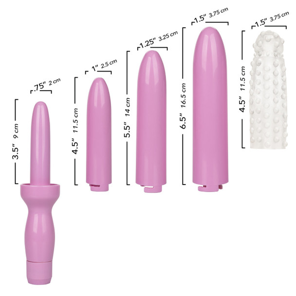 CalExotics Dr Laura Berman Dilators | Set of 4 | Training Pelvic Floor Vaginal Muscles