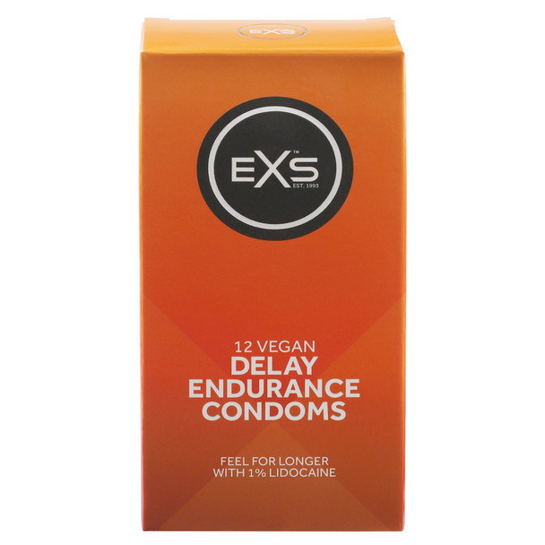24 x Exs Endurance Delay Condoms | Long Lasting Lovemaking Climax Performance