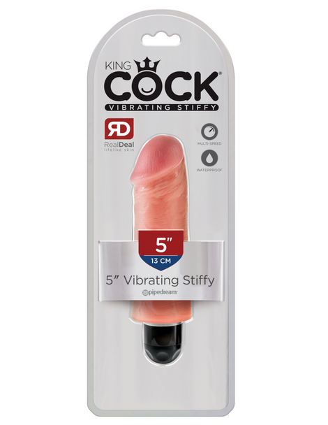 Pipedream King Cock Realistic Dildo 5" | 13 cm | Vibrating Stiffy | Vibration