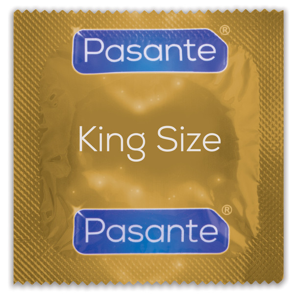 144 x Pasante King Size Condoms | Wider & Longer | 60mm Width | CE KiteMarked