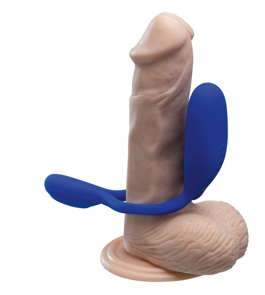 BeauMents Flexxio Couple Vibrator | Couples Or Solo Sensation Stimulating Orgasm | Sex Toy Blue