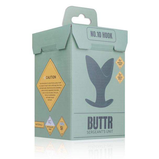 Buttr Hook Anchor Butt Plug | Expands After Insertion Flexible Ends | Anal Sex Toy