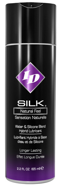 ID Silk Lube | Natural Feel Sensation Water Silicone Based Lubricants 65 ml